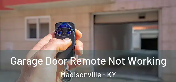  Garage Door Remote Not Working Madisonville - KY